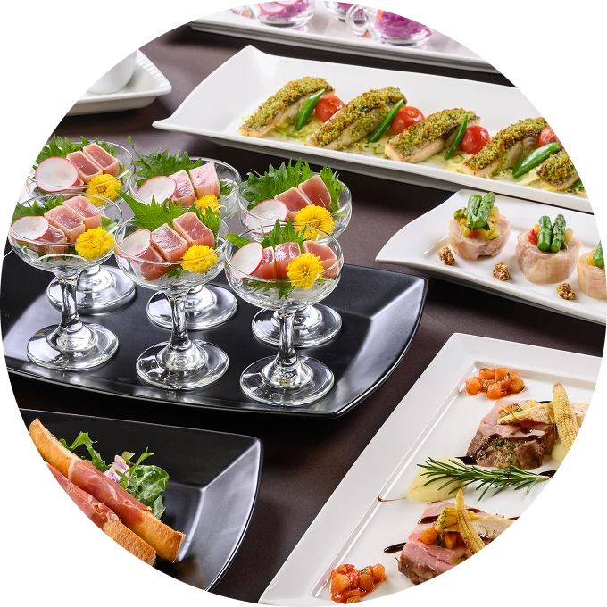 ホテルクオリティの味